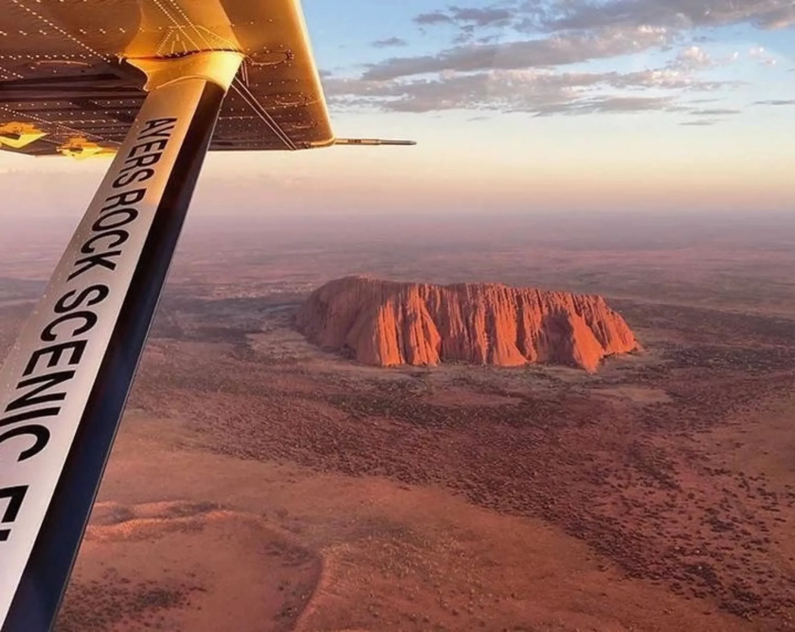 eco-flights, Uluru