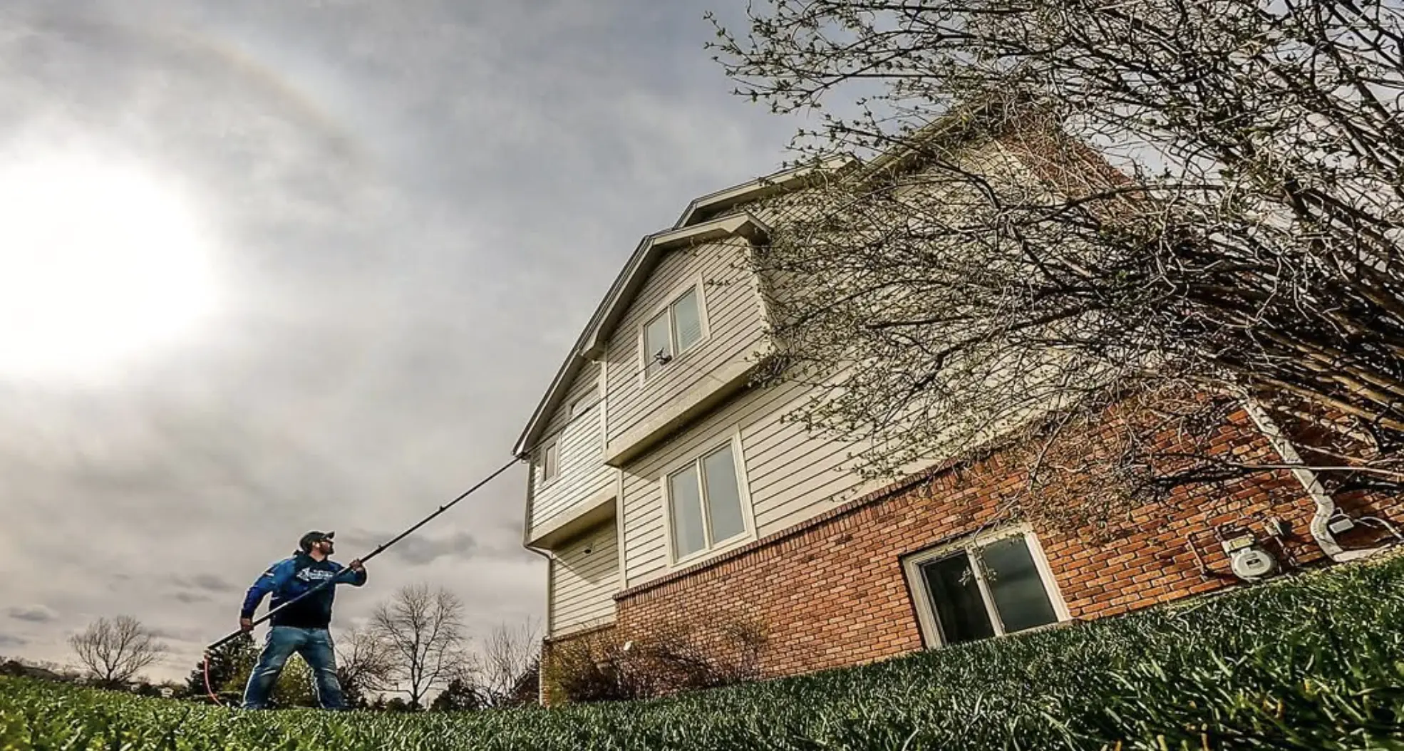 safe window cleaning high windows