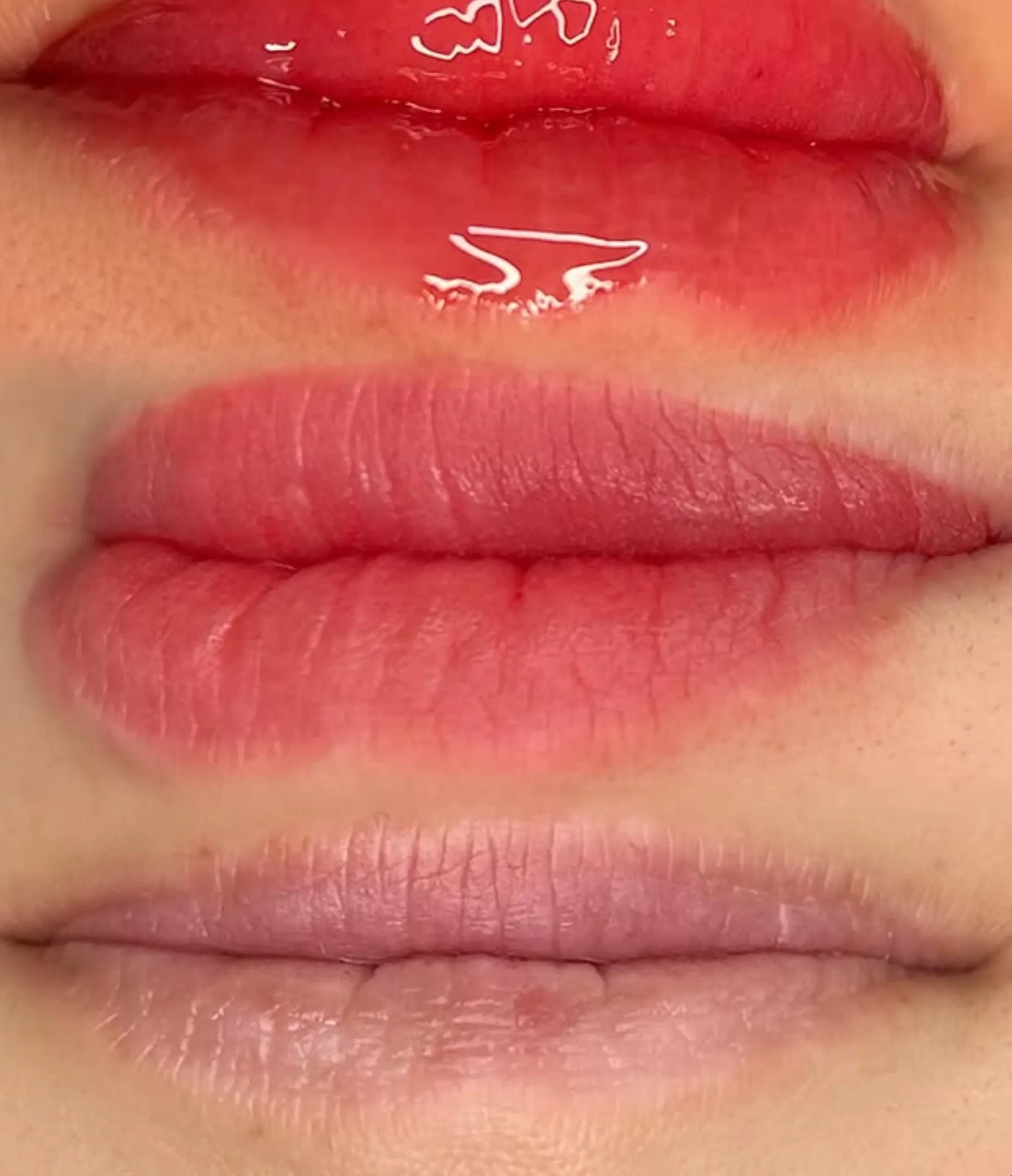 lip tattoo healing process